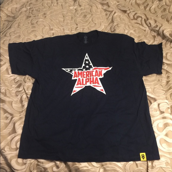 American Alpha wrestling shirt NXT Jordan & Gable - Picture 1 of 2
